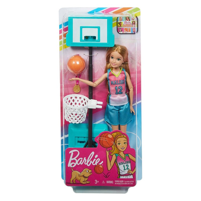 Barbie Dreamhouse Adventures Stacie Basketball Doll In Basketball Fashion With Accessories Mighty Utan Malaysia - roblox barbie dreamhouse adventures game