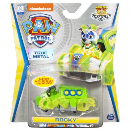 Paw Patrol True Metal Diecast Vehicles - Charged Up Rocky