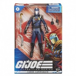 G.I. Joe Classified Series Series Cobra Commander Action Figure 06 Collectible Toy with Accessories (Custom Package Art)
