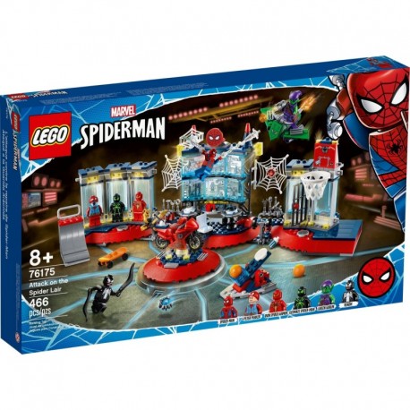LEGO Marvel 76175 Attack on the Spider Lair