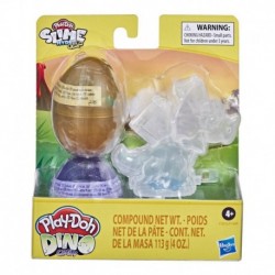 Play-Doh Slime Dino Crew Eggs and Dinosour Bones Triceratops