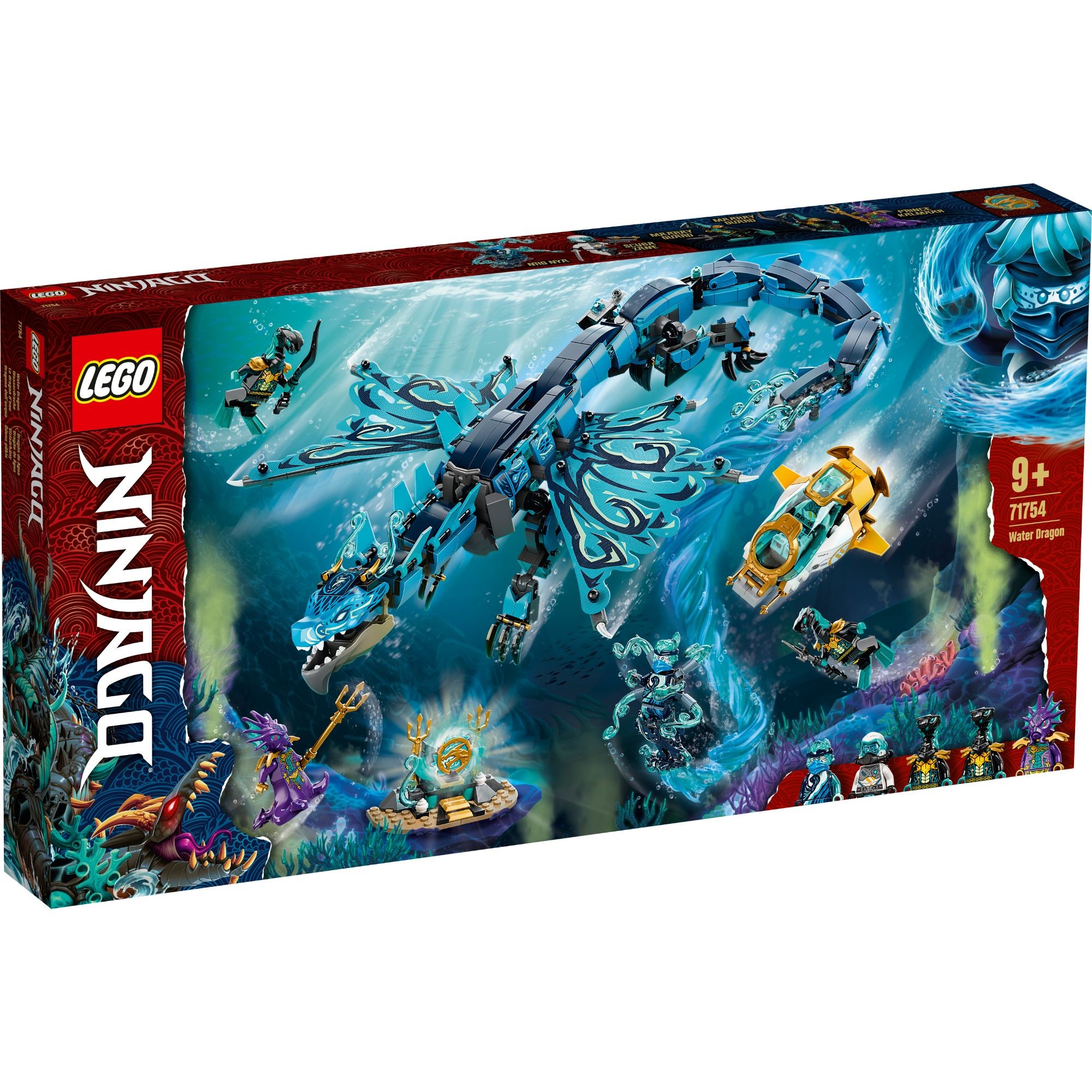 Lego Ninjago 71754 Water Dragon - how to get the water dragon tail roblox