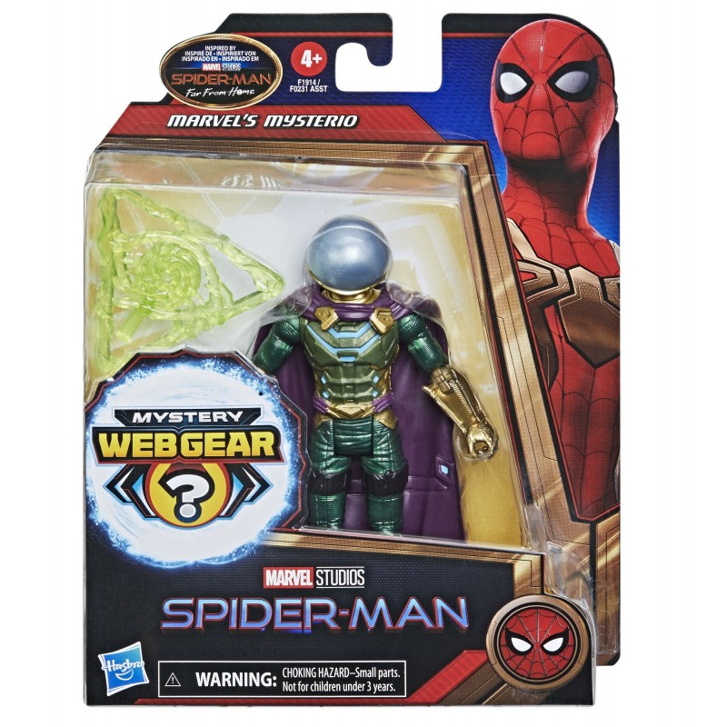 mystery web gear spider man