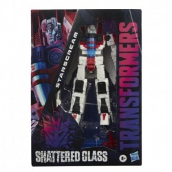 Transformers Generations Shattered Glass Collection Starscream & IDW's Shattered Glass-Starscream