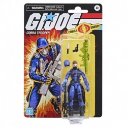 G.I. Joe Retro Cobra Trooper 3.75-Inch Collectible Figure with Accessories