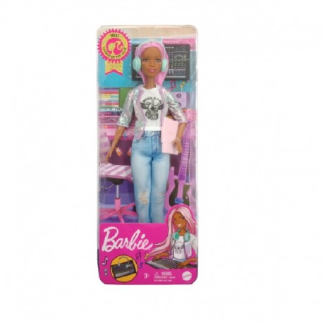 Barbie Career of The Year 2021 Music Producer (Pink Hair)