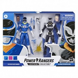 Power Rangers Lightning Collection In Space Blue Ranger Vs. Silver Psycho Ranger 2-Pack 6-Inch Action Figure
