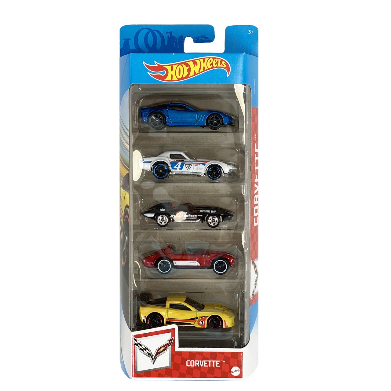 hot wheels 5 pack corvette