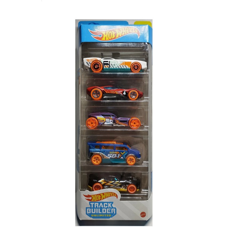 hot wheels track builder unlimited 5 pack