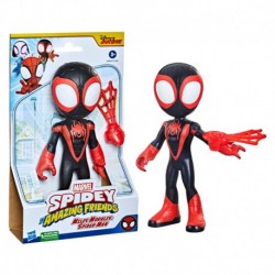 Marvel Spidey and His Amazing Friends Supersized Miles Morales: Spider-Man 9-inch Action Figure