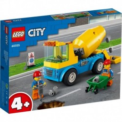 LEGO City Great Vehicles 60325 Cement Mixer Truck