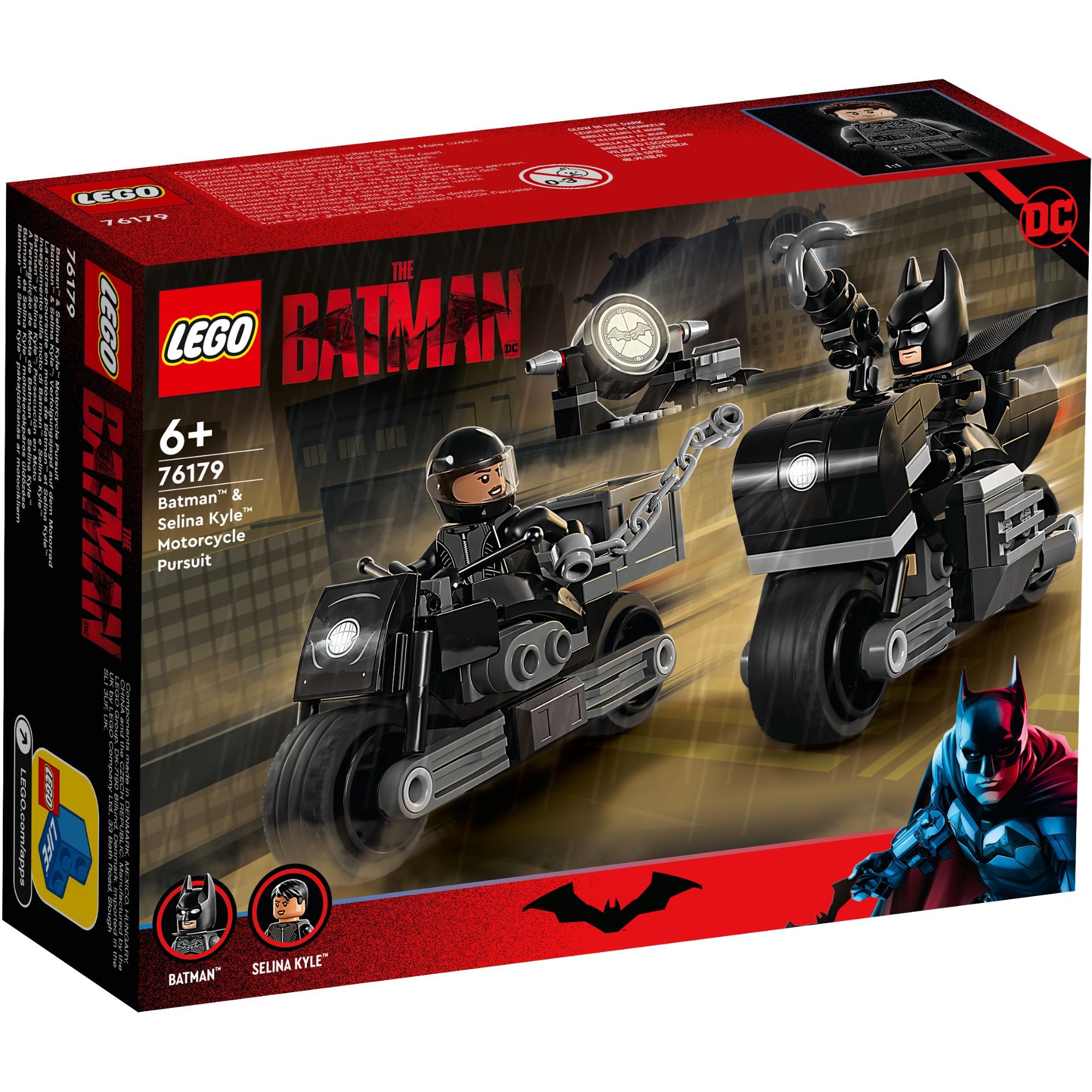 LEGO DC Comics Super Heroes 76179 Batman & Selina Kyle Motorcycle P...