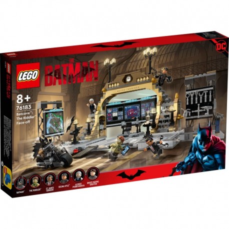 LEGO DC Comics Super Heroes 76183 Batcave: The Riddler Face-off