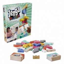 Jenga Maker, Genuine Hardwood Blocks, Stacking Tower Game