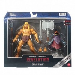 Masters Of The Universe Masterverse Revelation Savage He-Man Deluxe Action Figure