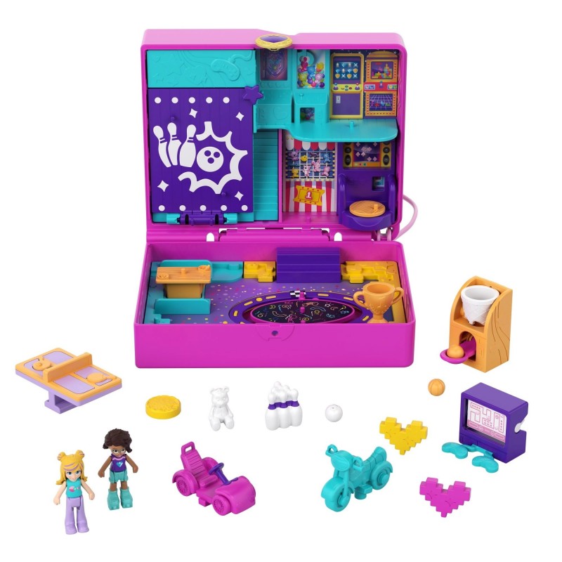 polly pocket race