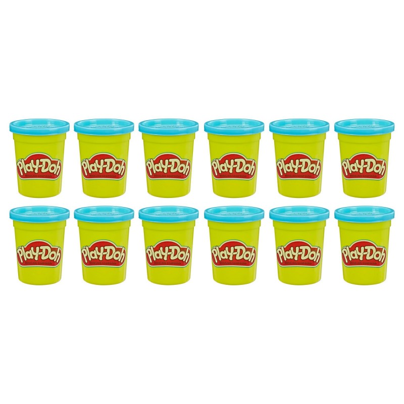 Play-Doh Bulk 12-Pack of Blue Non-Toxic Modeling Compound, 4-Ounce Cans
