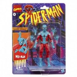 Marvel Legends Series 6-inch Scale Action Figure Web-Man, Includes Premium Design, and 2 Accessories
