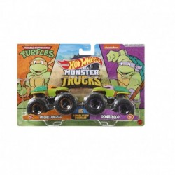 Hot Wheels Monster Trucks - Michelangelo VS. Donatello