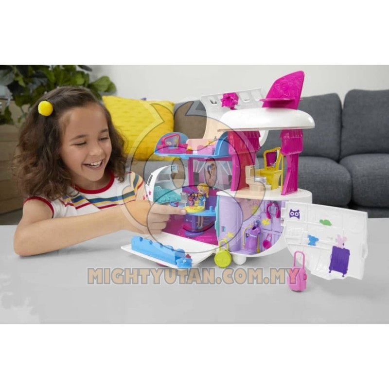 polly pocket flying fabulous jet