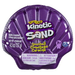 Kinetic Sand Seashell - Purple