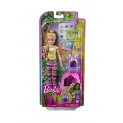 Barbie It Takes Two Stacie Camping Doll With Pet Puppy & Accessories