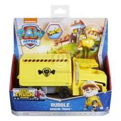 Paw Patrol Big Truck Pups Deluxe Themed Vehicle - Rubble