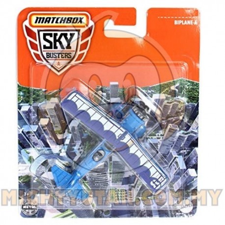 Matchbox Skybusters Planes - Biplane-A