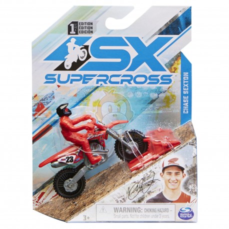 Supercross 1:24 Die Cast Motorcycle - Chase Sexton