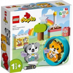 LEGO DUPLO Creative Play 10977 My First Puppy & Kitten With Sounds