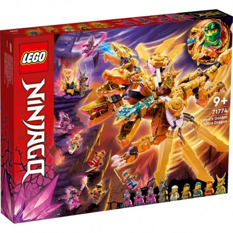 LEGO NINJAGO 71774 Lloyd's Golden Ultra Dragon