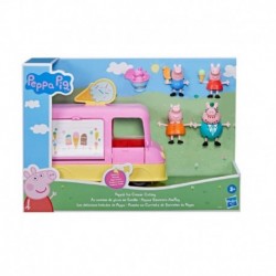Peppa Pig Peppa's Ice Cream Outing Themed Preschool Toy, With 4 Figures and Accessory, Sound Effects