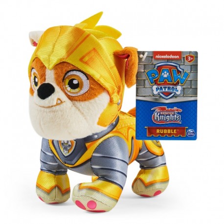Paw Patrol 8 inch Themed Rescue Knight Plush Rubble