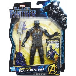 Marvel Black Panther 6-inch Vibranium Suit Black Panther