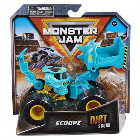 Monster Jam 1:64 Dirt Squad - Scoopz 4