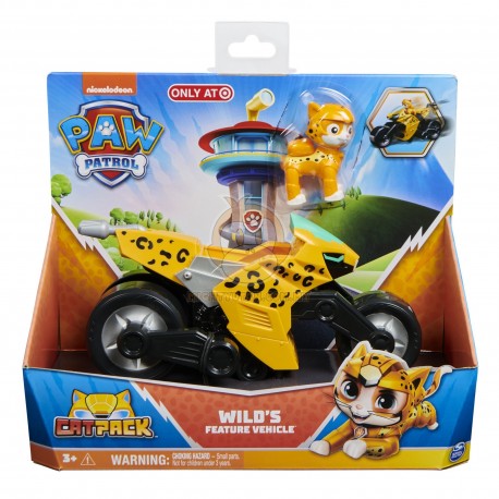 Paw Patrol Cat Pack Wild's Themed Vehicle
