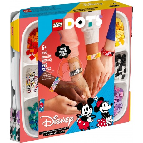LEGO DOTS 41947 Mickey & Friends Bracelets Mega Pack