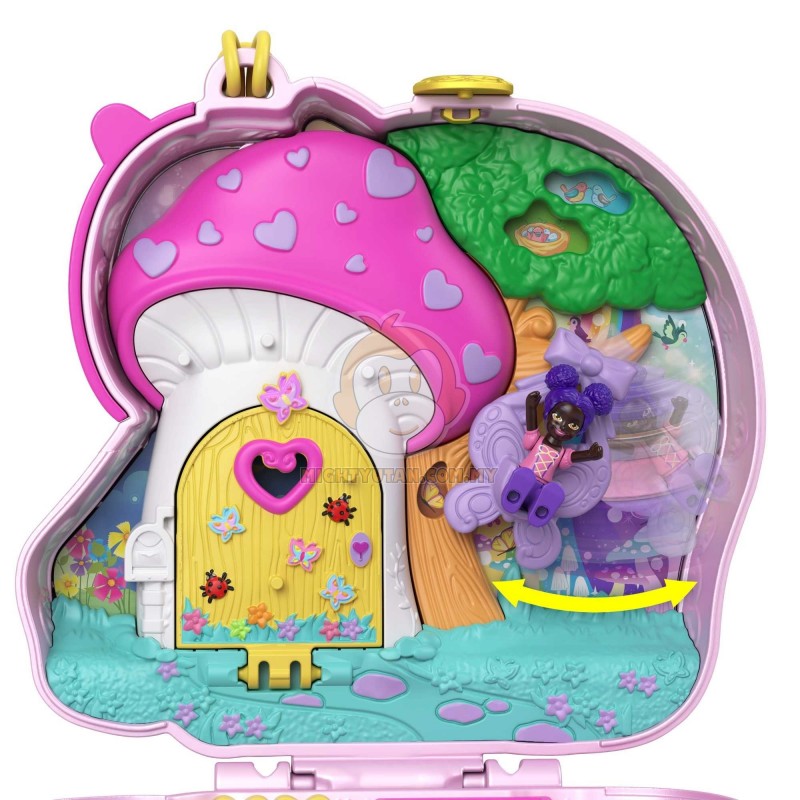 polly pocket unicorn compact