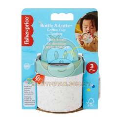 Fisher-Price Rattle A-Latte Coffee Cup Teether