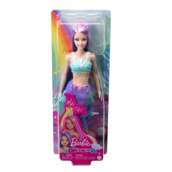 Barbie Dreamtopia Doll Purple Hair & Blue Tail