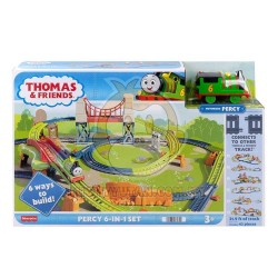 Thomas & Friends Trackmaster Percy 6-In-1 Set V2