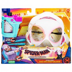 Marvel Spider-Man: Across the Spider-Verse Spider-Gwen Web-Shot Slinger Mask and Blaster