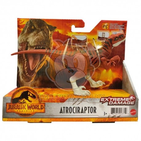 Jurassic World Extreme Damage Feature Dino Speed Dino Atrociraptor