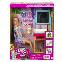 Barbie Sparkle Mask Day Spa Playset
