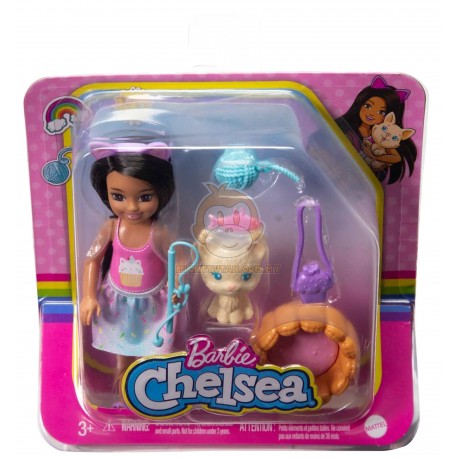 Barbie Chelsea Doll & Pet Kitten With Accessories