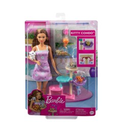 Barbie Kitty Condo Doll And Pets With Accessories