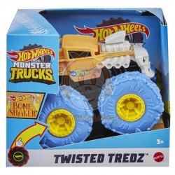 Hot Wheels 1:43 Monster Trucks Twisted Tredz Bone Shaker Vehicle