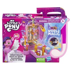 My Little Pony Mini World Magic Compact Creation Zephyr Heights Toy - Portable Playset, Pipp Petals Pony