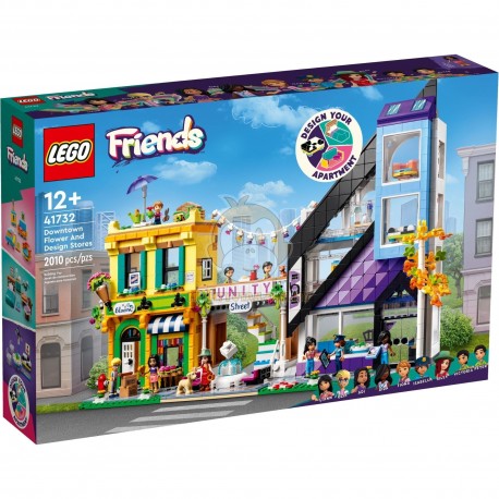 LEGO Friends 41732 Downtown Flower and Design Stores
