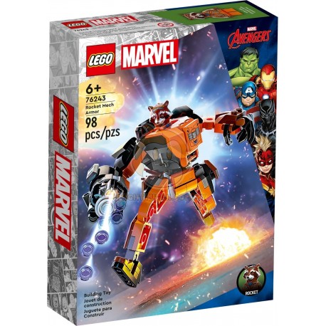 LEGO Marvel 76243 Rocket Mech Armor